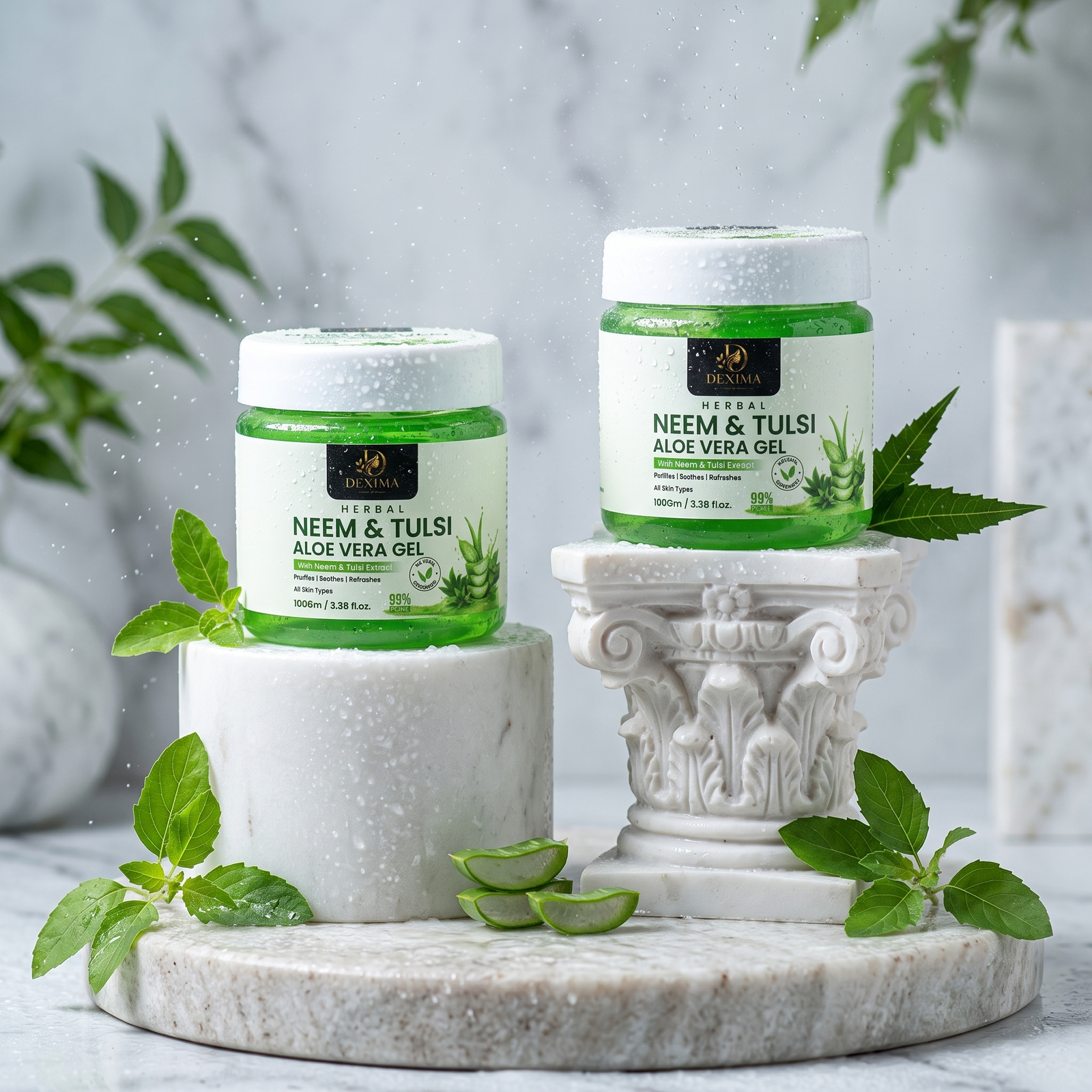 Neem & Tulsi Aloe Vera Gel 100 (Pack of 2)