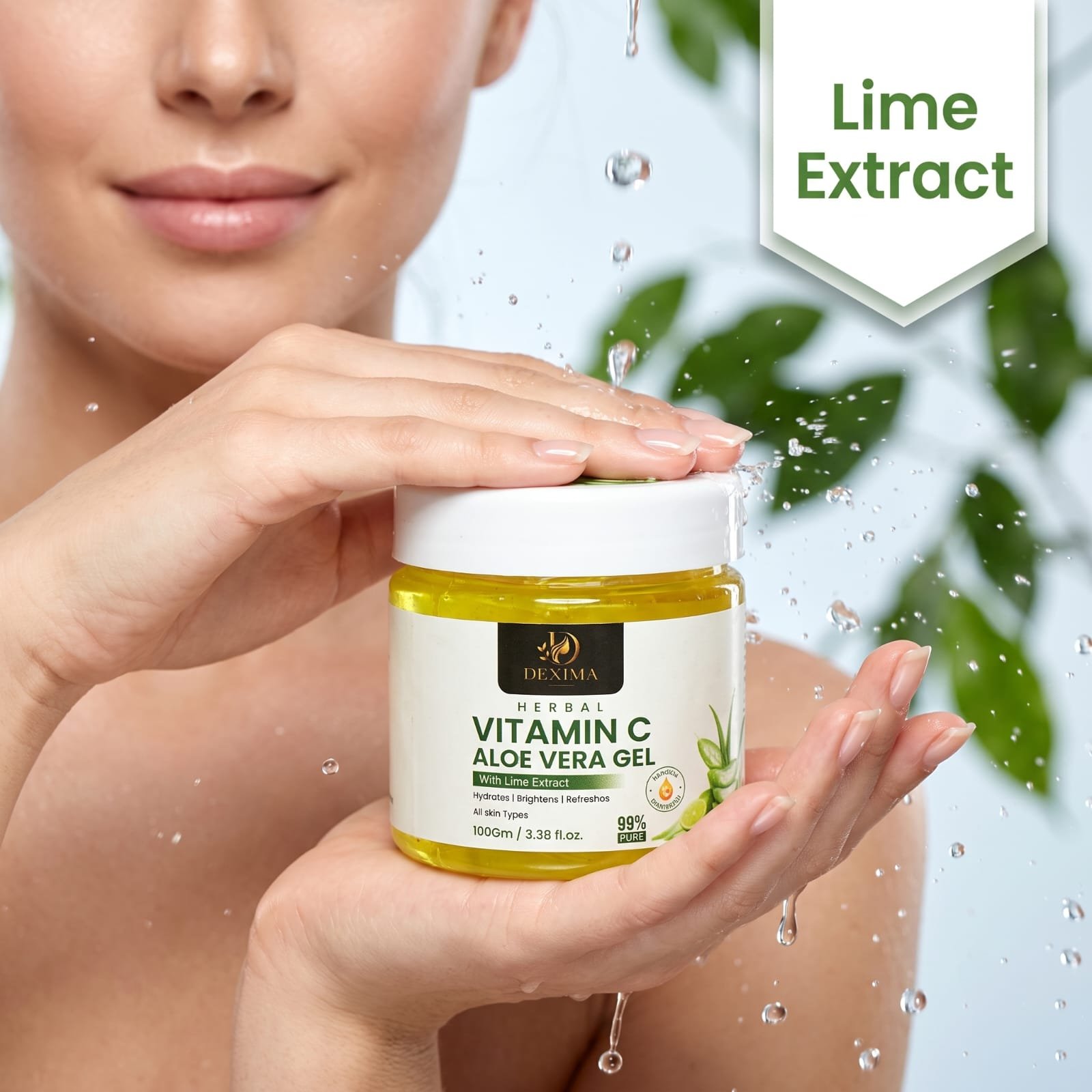 Vitamin C Aloe Vera Gel 100 GM (Pack of 3)