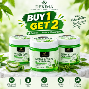Neem & Tulshi Aloe Vera Gel 100 GM Buy 1 Get 2