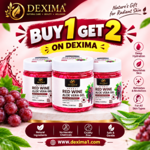 Red Wine Aloe Vera Gel 100 GM Buy 1 Get 2