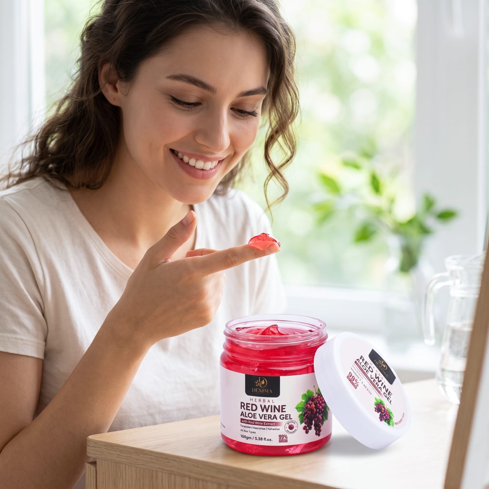 Red Wine Aloe Vera Gel 100 GM